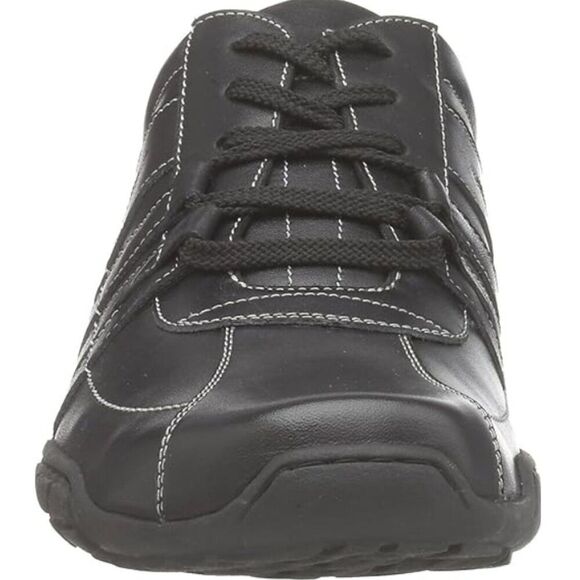 Florsheim Men's Toronto Oxford Shoes Size 10.5 Black Leather Lace up - Picture 3 of 14